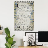 Imagination - Affiche de Charles Haanel (Crépuscul (Bureau à domicile)