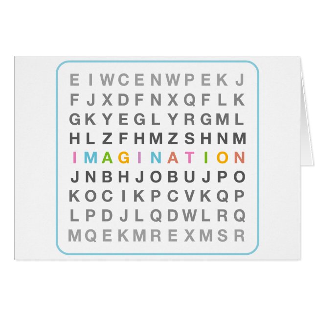 Imagination dans le casse-tête (Devant horizontal)