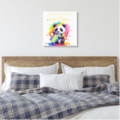 Imagination Has No Boundaries — Kids’ Room Poster Canvas Afdruk (Insitu (Slaapkamer))
