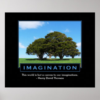 Imagination Inspiration Poster