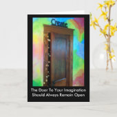 Imagination Note-Kaart Kaart (Gele Bloem)