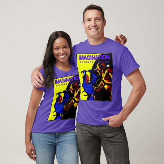 IMAGINATION Science Fiction Pulp T-shirt (Unisex)