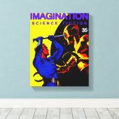 IMAGINATION : toile de science-fiction (Insitu (Plancher de Bois))