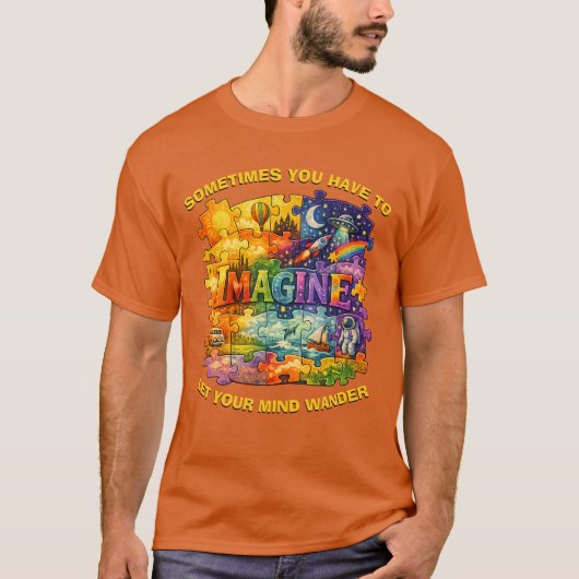Imagine 1c t-shirt (Voorkant)