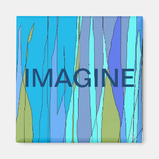 "Imagine/Blublu" magneet