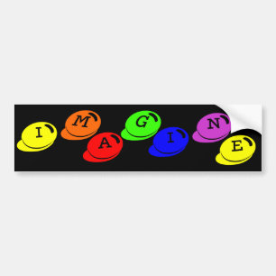 Imagine Bumpersticker