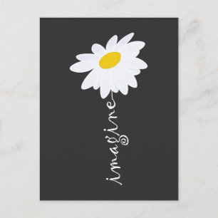 Imagine Daisy Flower Briefkaart