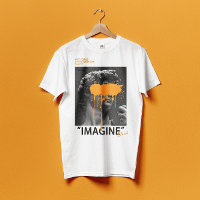 IMAGINE David Sculpture avec T-shirt de peinture o