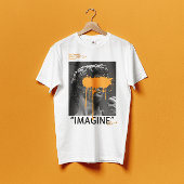 IMAGINE David Sculpture avec T-shirt de peinture o