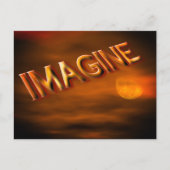 Imagine Fantasy Sky Inspirerend Briefkaart (Voorkant)