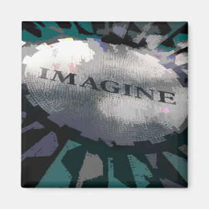 Imagine Graphic Image, Strawberry Fields, Magnet
