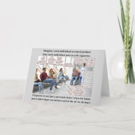 Imagine If Scented Products Were Lit Cigarettes Bedankkaart