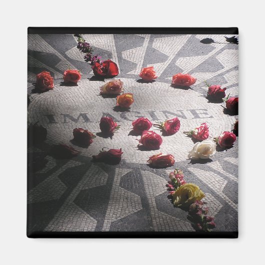 Imagine Mosaic Central Park Magneet (Voorkant)