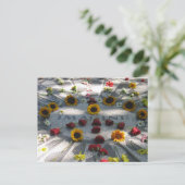 IMAGINE Mosaic, Strawberry Fields, NY - NL Briefkaart (Staand voorkant)