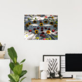 IMAGINE Mosaic, Strawberry Fields, NY - poster (Thuiskantoor)