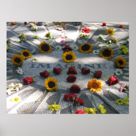 IMAGINE Mosaic, Strawberry Fields, NY - poster