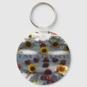 IMAGINE Mosaic, Strawberry Fields, NY - Sleutelhanger (Achterkant)