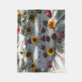 IMAGINE Mozaïek Fleece Deken (Voorkant)