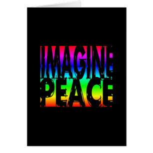 IMAGINE PEACE RAINBOW