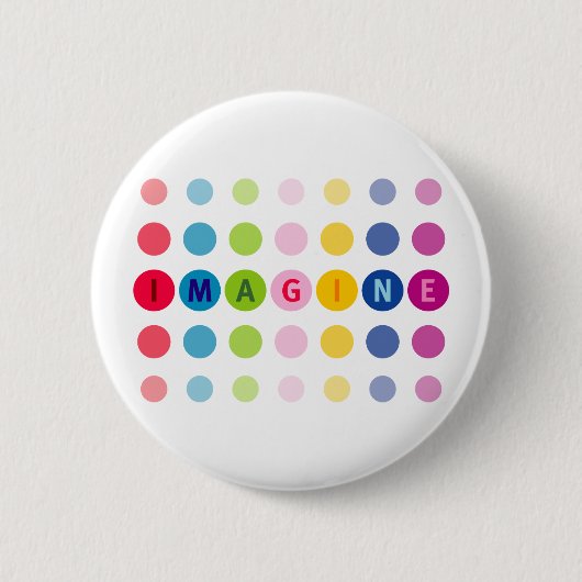 Imagine Ronde Button 5,7 Cm (Voorkant)