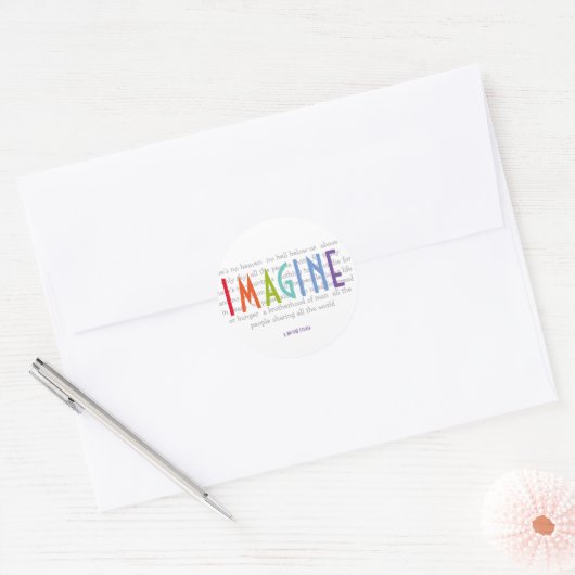IMAGINE - Sticker MisterP (Enveloppe)