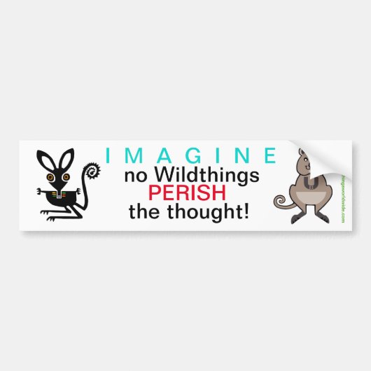IMAGINE - Sticker pare-chocs (Devant)