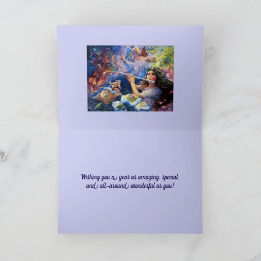 IMAGINEZ LA CARTE D'ANNIVERSAIRE (Intérieur)