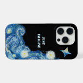Imaginez simplement Étui de téléphone Starry night (Verso Horizontal)
