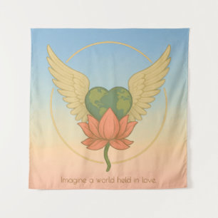 Imaginez un monde dans la Tapisserie de l'amour