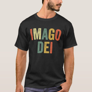 Imago dei Afbeelding of God Follower Genesis creat T-shirt