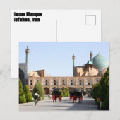 Imam Mosque Isfahan, Iran Briefkaart (Voorkant / Achterkant)