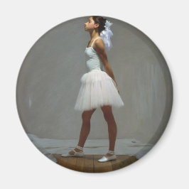 Iman con Bailarina inspirada por Degas Magneet