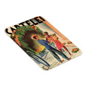 Iman de Nevera Cartel Cuba Vintage Ilustraciones Magneet (Rechterzijde)