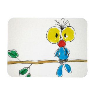 Iman flexible "Pajarito". Magneet