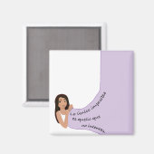 iman frases inspiradoras magneet (Voorkant / Achterkant)