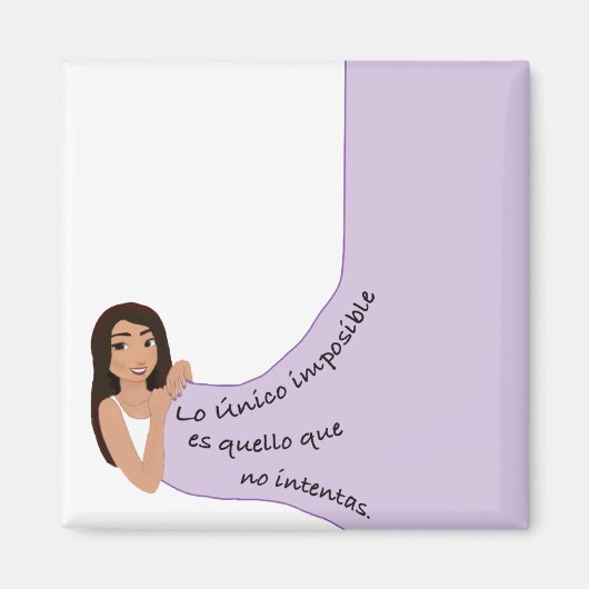 iman frases inspiradoras magneet (Voorkant)