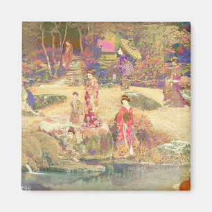 Imán Japanse Tuin II / Washed Edition Magneet