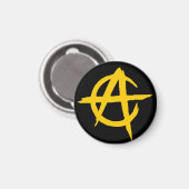 Imán Logo Ancap Libertario - M1 Magneet (Voorkant / Achterkant)