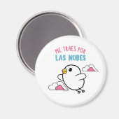 Imán Mostropi│ Me traes por las nubes Magneet (Voorkant / Achterkant)