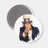 Iman "UNCLE SAM" Magneet (Voorkant / Achterkant)