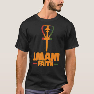 Imani Faith Kwanzaa festival Afrikaanse tradities T-shirt