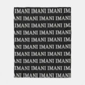 Imani fleece deken (Voorkant)