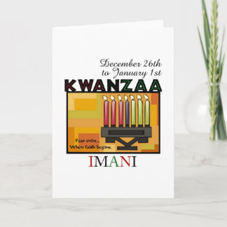 IMANI - Geloven Feestdagen Kaart