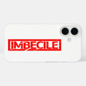 Imbecile Stamp Case-Mate iPhone Case (Achterkant (horizontaal))