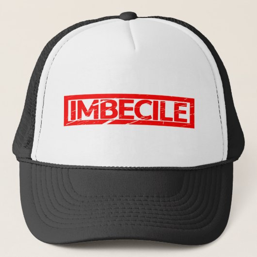 Imbecile Stamp Trucker Pet (Voorkant)