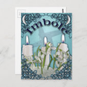 Imbolc Candlemas Pagan Fantasy Art Briefkaart (Voorkant / Achterkant)