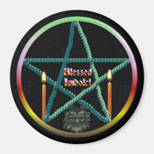 Imbolc Pentacle Magneet