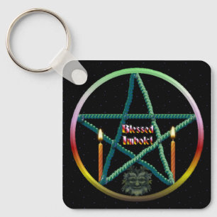 Imbolc Pentacle Sleutelhanger