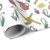 Imbolc Wrapping Paper Pagan Seasonal Pattern Cadeaupapier (Rol Hoek)