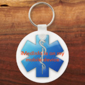 iMedInfo Basic-Sleutelhanger Sleutelhanger (Voorkant)